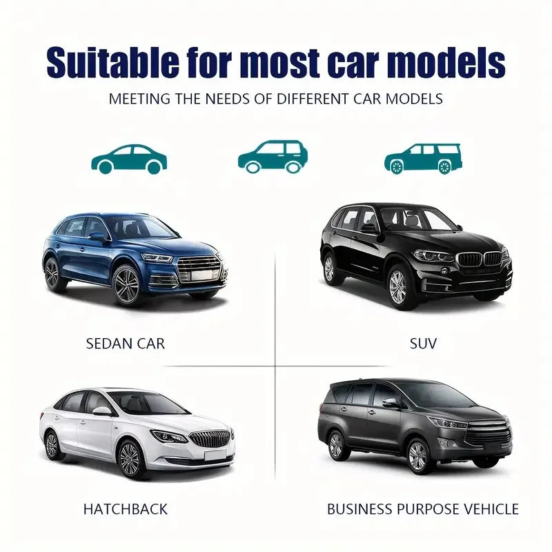 Bâche pare-brise universelle anti-gel et anti-neige argent 190 x 70 cm, berline et SUV