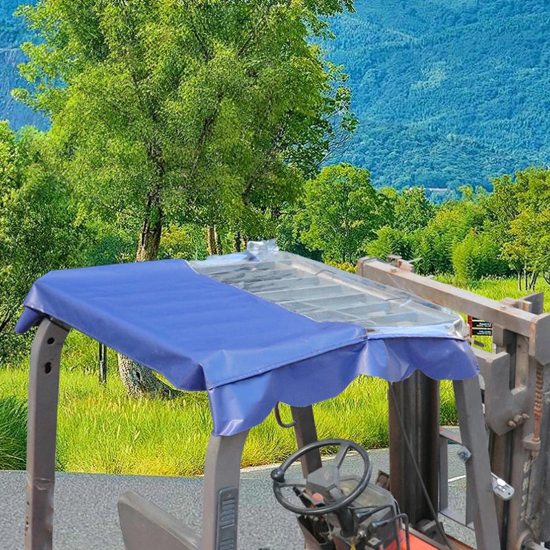 Bâche de toit pour chariot élévateur en PVC imperméable, 105 x 125 ou 105 x 140 cm