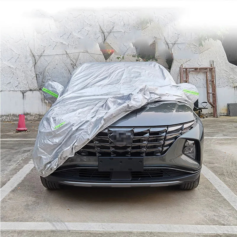Housse voiture pour Hyundai Tucson 2021 NX4, Oxford imperméable, anti-UV