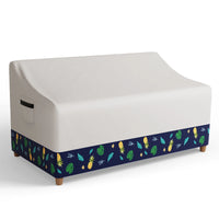 Housse canapé de jardin 2 ou 3 places, imperméable, 5 coloris, 132 à 224 cm