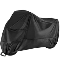 Housse moto universelle imperméable en polyester 190T, 4 coloris, 6 tailles de 160 à 260 cm