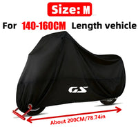 Housse moto pour BMW R 1300 GS et Adventure, polyester 190T imperméable, anti-UV, 6 tailles