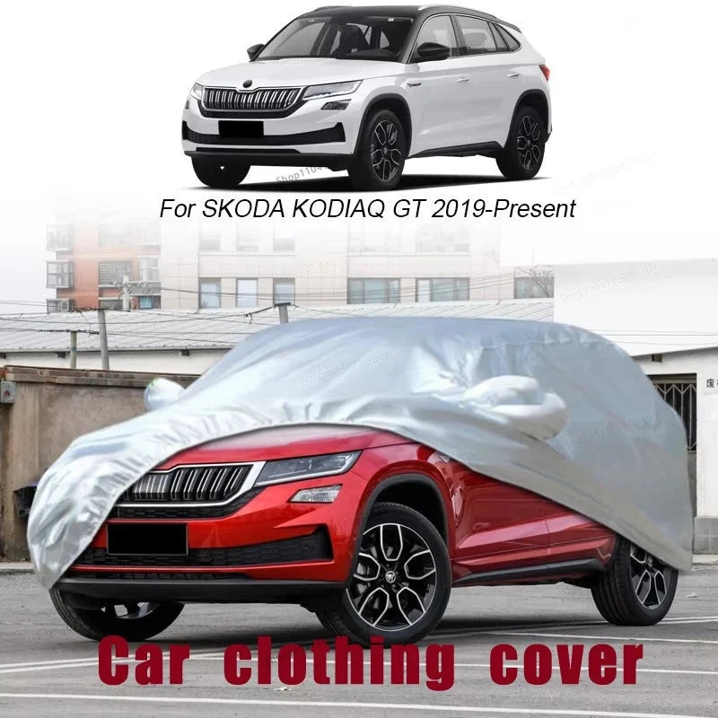 Housse voiture pour Skoda Scala (depuis 2018), compacte à hayon, tissu Oxford anti-UV