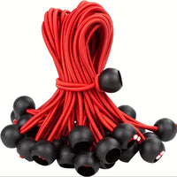 Sandows à boule 15 cm pour bâche et tente, 4 coloris, lot de 2 à 10