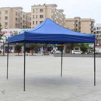 Toit de tonnelle 3x3 ou 2x2 m en Oxford 420D imperméable, rouge ou bleu