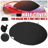 Housse voiture pour Mazda MX-5 MK1 MK2 MK2.5, demi-housse de capote 420D, 213 x 213 cm