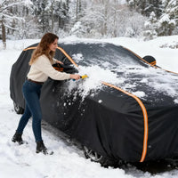 Housse voiture extérieur imperméable toutes saisons en polyester 190T, 470 x 180 x 120 cm