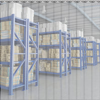 Rideau à lanières PVC transparent en kit, bandes lisses ou nervurées, largeur 91 à 183 cm