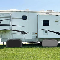 Housse de roue camping-car imperméable en Oxford, lot de 2, pneus de 66 à 76 cm