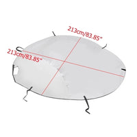 Housse voiture pour Mazda MX-5 MK1 MK2 MK2.5, demi-housse de capote 420D, 213 x 213 cm