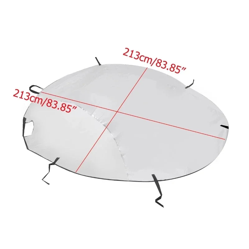Housse voiture pour Mazda MX-5 MK1 MK2 MK2.5, demi-housse de capote 420D, 213 x 213 cm