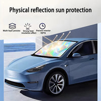 Pare-soleil de voiture pour Skoda Octavia MK4 NX (2019-2025), pare-brise avant réfléchissant pliable