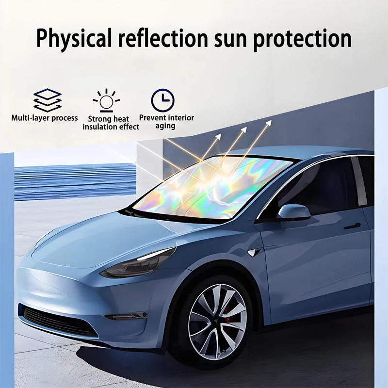 Pare-soleil de voiture pour Nissan Qashqai J12 (2021-2025), pare-brise avant réfléchissant pliable