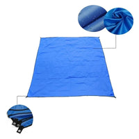 Bâche de camping ultralégère polyester 210T, 6 points d'attache, 4 tailles, 8 coloris