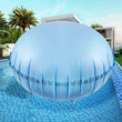 Coussins d'hivernage gonflables en PVC pour piscine hors sol, ronds bleu ciel ou bleu foncé, carrés