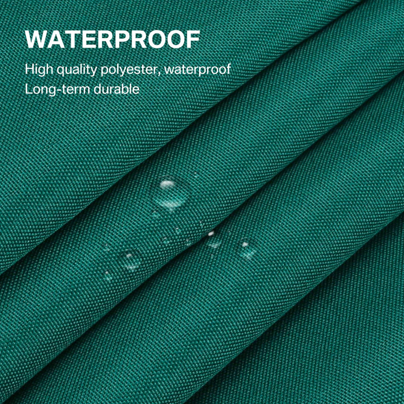 Voile d'ombrage imperméable anti-UV en polyester 160 g/m², triangle, carré ou rectangle