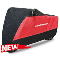 Housse moto universelle imperméable en polyester 190T, 4 coloris, 6 tailles de 160 à 260 cm