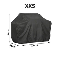 Housse de barbecue universelle étanche et anti-poussière en polyester enduit, 7 tailles