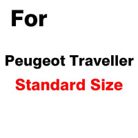 Housse voiture pour Peugeot Traveller 2016-2023 modèle passager, polyester 190T imperméable, 3 longueurs