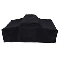 Housse de tente de toit imperméable en Oxford 210D noir, 140 x 120 x 40 cm, cordon de serrage