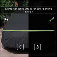 Housse voiture pour Volkswagen Coccinelle Beetle 1960-1980, noire, taffetas 210T imperméable