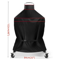 Housse barbecue pour Big Green Egg Large et XL et Kamado Joe Classic, Oxford 600D imperméable