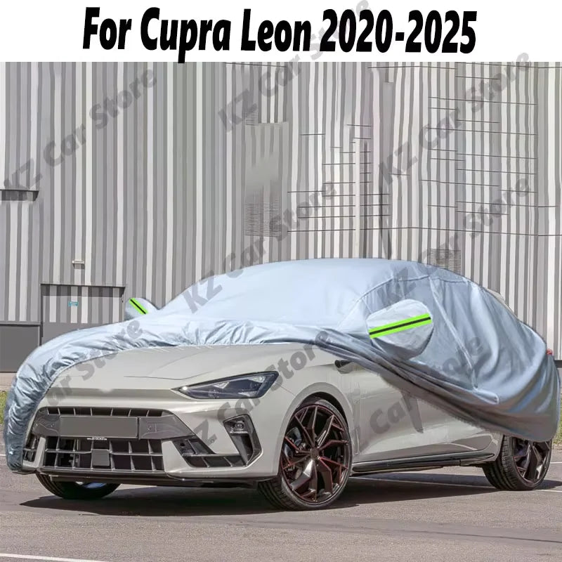 Housse voiture pour Cupra Leon 2020-2025 en PEVA imperméable, compacte ou Sportstourer