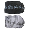 Housse de vélo imperméable anti-UV et anti-poussière, gris ou noir, 200 x 100 cm