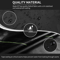 Housse de protection pour scooter de mobilité, Oxford 210D imperméable, 4 tailles