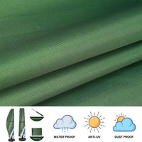 Housse parasol déporté banane ou droit, polyester Oxford 210D, 7 tailles de 170 à 280 cm
