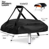 Housse four à pizza pour Ooni Karu 12 et 16, Oxford imperméable, avec ou sans cheminée