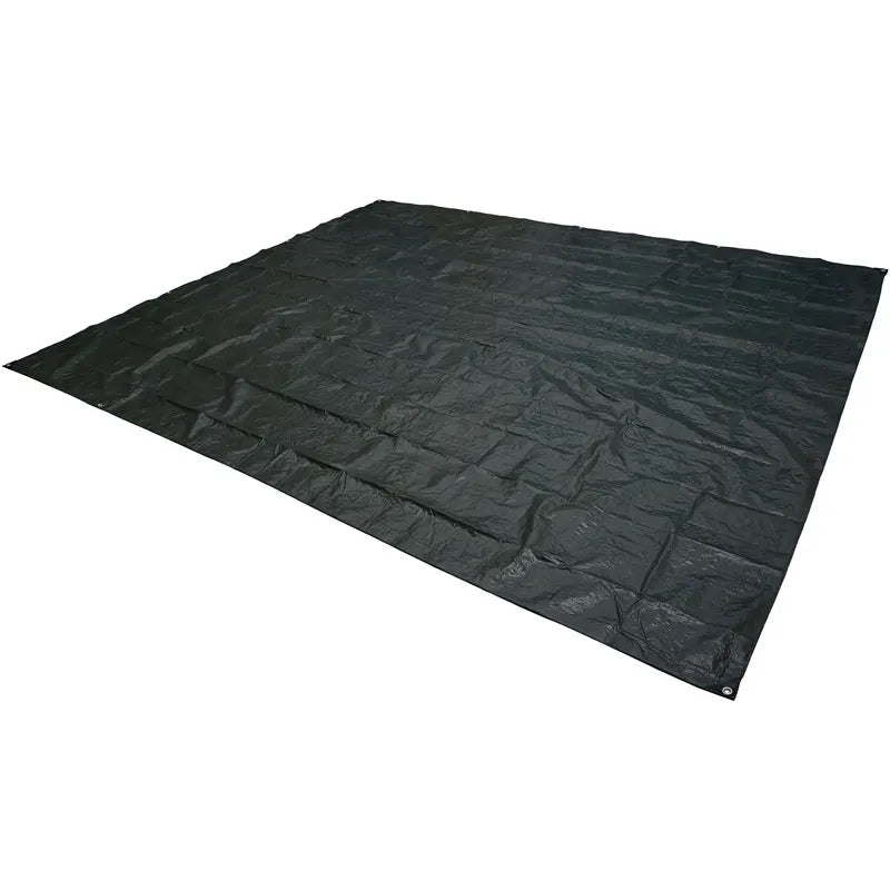Bâche de sol camping imperméable polyester avec œillets, 180 x 180 cm ou 180 x 280 cm