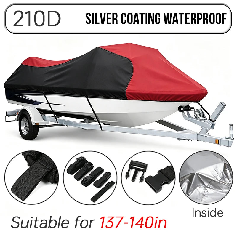 Housse jet ski compatible avec Yamaha WaveRunner EXR et VX Cruiser, Oxford 210D ou 420D