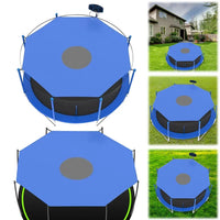 Toit de trampoline pare-soleil hexagonal en Oxford imperméable anti-UV, 183, 244 ou 305 cm