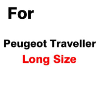 Housse voiture pour Peugeot Traveller 2016-2023 modèle passager, polyester 190T imperméable, 3 longueurs