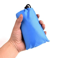 Bâche de camping ultralégère polyester 210T, 6 points d'attache, 4 tailles, 8 coloris