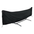 Housse de hamac sur support en Oxford 420D imperméable, anti-UV, 380 cm, avec sangles coupe-vent