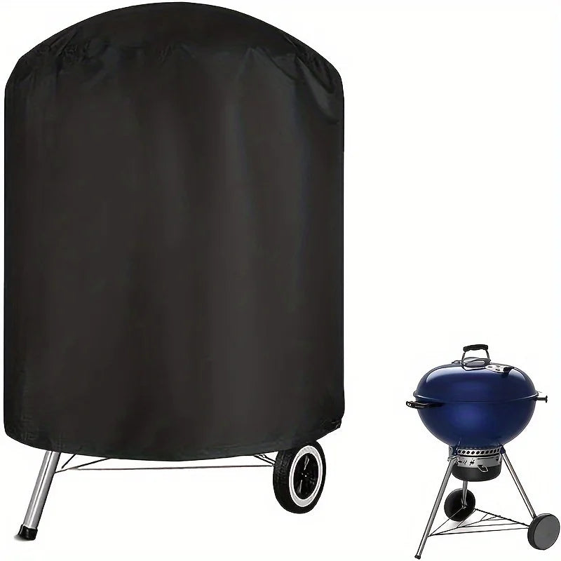 Housse barbecue pour Weber 22 pouces (57 cm), ronde en PVC imperméable, 2 tailles