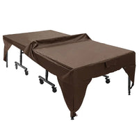 Housse table de ping-pong ouverte, polyester imperméable, 3 coloris, 280 x 153 x 73 cm