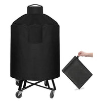 Housse barbecue kamado ronde imperméable et coupe-vent, 80 x 102 ou 90 x 122 cm