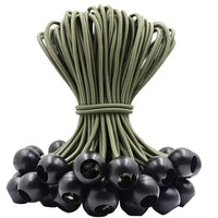 Sandows à boule 15 cm pour bâche et tente, 4 coloris, lot de 2 à 10