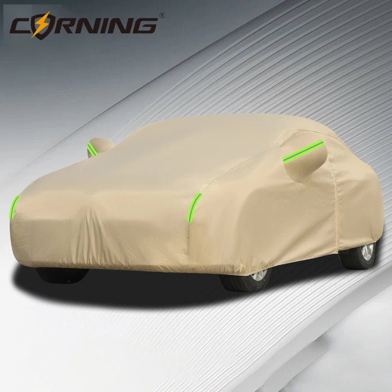 Housse voiture extérieur Oxford imperméable anti-UV et anti-neige, berline et SUV, 3 coloris