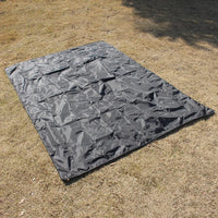 Tapis de camping imperméable Oxford double face 210 x 150 cm, pliable