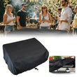 Housse plancha de table en Oxford noir imperméable avec cordon, 61 x 55 x 42 cm