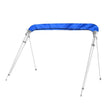 Housse de rangement pour bimini de bateau 3 arceaux, bleue, Oxford 600D, 2 largeurs