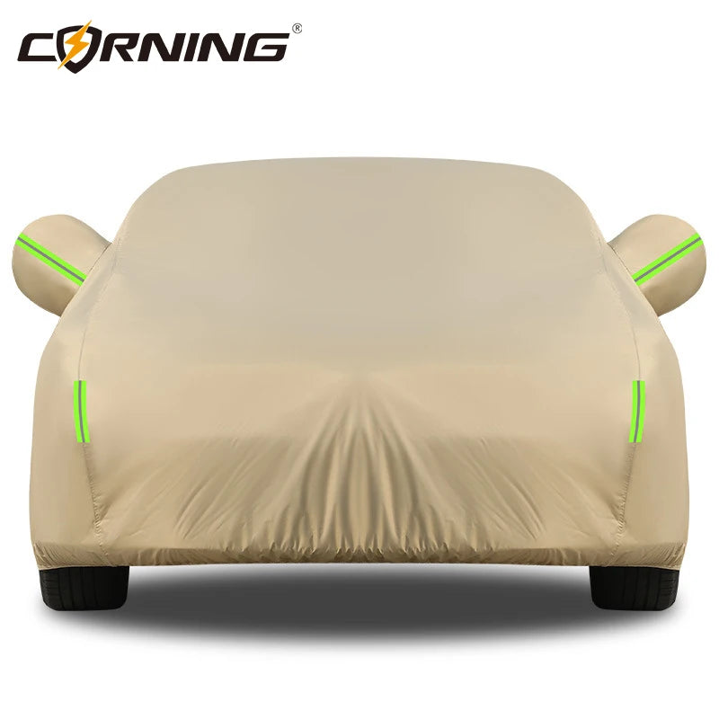 Housse voiture extérieur Oxford imperméable anti-UV et anti-neige, berline et SUV, 3 coloris