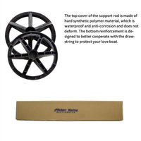 Poteau de support de bâche de bateau télescopique en aluminium, 69 à 126 cm
