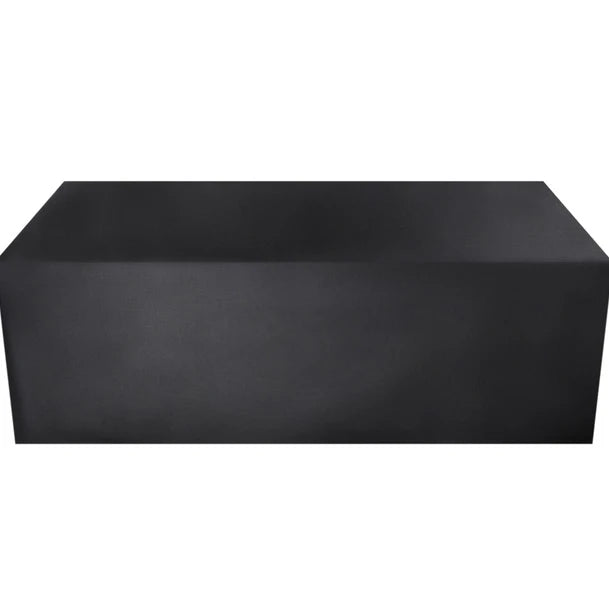 Housse salon de jardin Oxford 210D noire ou argentée, 36 tailles de 40x40x40 à 350x260x90 cm