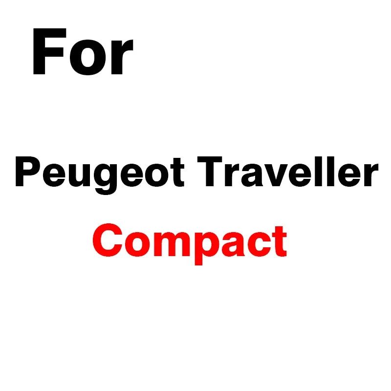 Housse voiture pour Peugeot Traveller 2016-2023 modèle passager, polyester 190T imperméable, 3 longueurs