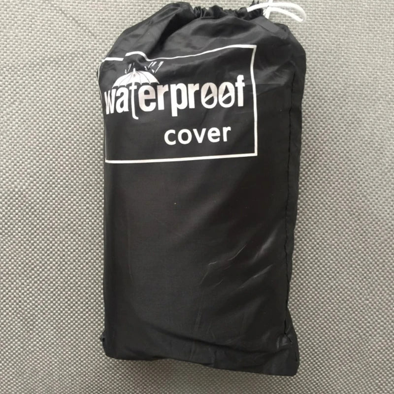 Housse de vélo de route et VTT en polyester 210T, imperméable et anti-UV, avec trou d'antivol